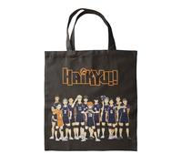 HAIKYU Borsa Shopping Bag shopper - Haikyu!! L'asso del volley - dimensioni 35x40x1cm - Tote Bag Poliestere con 2 manici di 27cm