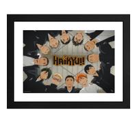 Haikyu Framed Print Karasuno Fight (300) GB EYE