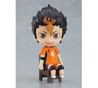 Haikyu Nendoroid Swacchao Figura Yu Nishinoya 9 Cm Orange Rouge