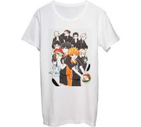 Haikyuu Characters Artwork - Maglietta da uomo, colore: Bianco, bianco, S