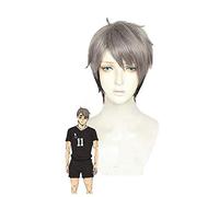 Haikyuu !! Cosplay tsukishima kei Hinata Shoyo Nishinoya Yuu Oikawa Tooru Kozume Kenma kageyama tobio Miya Atsumu Miya Osamu Parrucca miya osamu