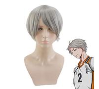 Haikyuu !! Cosplay tsukishima kei Hinata Shoyo Nishinoya Yuu Oikawa Tooru Kozume Kenma kageyama tobio Miya Atsumu Miya Osamu Parrucca sugawara koushi