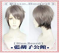 Haikyuu !! Miya Atsumu Miya Osamu Parrucche Cosplay Bionda Nera Mista Corta Parrucca sintetica per capelli in fibra sintetica ad alta temperatura miya osamu