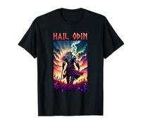 Hail Odin Viking Vlahalla Mythology Maglietta