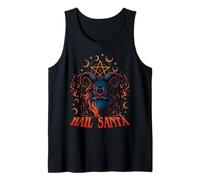 Hail Santa Heavy Happy Solstice Hate Christmas Wiccan Canotta