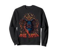 Hail Santa Heavy Happy Solstice Hate Christmas Wiccan Felpa