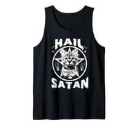 Hail Satan Meow Demonic Cat Kitty 666 Funny Cats Canotta