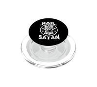 Hail Satan Meow Demonic Cat Kitty 666 Funny Cats PopSockets PopGrip per MagSafe