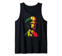 Haile Selassie Arte Etiopia Roots Reggae Rasta Canotta