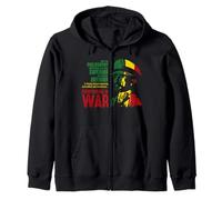 Haile Selassie War Discorsi Lion de Juda Jah Bless Rasta Felpa con Cappuccio