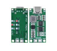 Hailege 2pcs Multi-Cell 2S 3S 4S Step-Up Boost LiPo Polimero Li-ion Scheda di ricarica USB-C a 8.4V 12.6V 16.8V (3S 4A) 7.4V 11.1V 14.8V 18650 Modulo di potenziamento della batteria al litio Tipo C