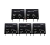 Hailege 5 pezzi G3MB-202P Modulo relè a stato solido G3MB-202P G3MB 202P DC-AC PCB SSR Ingresso 5 V CC Uscita 240 V CA 2 A Modulo relè a stato solido