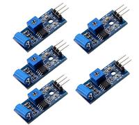 Hailege 5pcs SW-420 Modulo sensore di vibrazione Modulo sensore di allarme interruttore di vibrazione