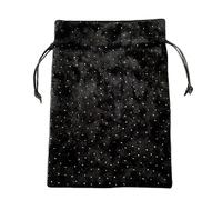 Hailerio Borse e sacchetti per tarocchi, con strass punteggiati, per carte dei tarocchi, in tessuto, per gioielli, 13 x 18 cm, in velluto, per carte di tarocchi, dadi, regali e orecchini, collane,