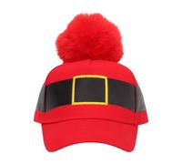 Hailerio Cappello Da Baseball Stile Babbo Natale,Copricapo Regolabile Invernale E Natalizio - Cappello Da Camionista Natalizio - Per Balli In Maschera Feste In Costume Eventi Cosplay Attività A Tema