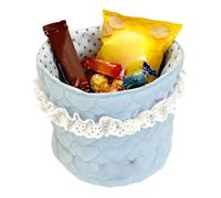 Hailerio Cestini per Archiviazione | Design A Pizzo Contenitore Decorativo | Cestino per Scaffale,Per Armadio Giocattoli Bagno Neonato Dispensa Camera Dei Bambini Asilo Scrivania