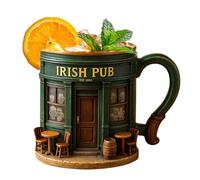 Hailerio con Design 3D | 330ml Pub Irlandese Articoli Per Bevande Divertenti - Da Colazione,Per Il Tè Il Caffè Le Bevande Succo Le Donne La Famiglia Gli Amici Gli Uomini I Ragazzi Le