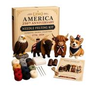 Hailerio Kit Animali in Feltro Creature di Stoffa da