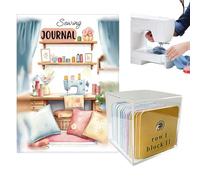 Hailerio Marcatori per Le Righe dei da Trapunta,144 Pezzi di Carta Cartoncino per Arte E Artigianato con Fori - Strumenti di Marcatura per Cucito | per Sarti Cucitori Maglia Uncinetto Ricamo