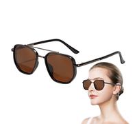 Hailerio Occhiali Da Sole Per Uomini - Antiriflesso E Alla | Polarizzate Doppio Ponte - Per Ciclismo, Golf, Guida, E Uso Quotidiano, Per Donne, Uomini E Tutta La Famiglia