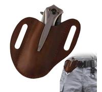 Hailerio Porta Coltelli da Tasca in Pelle - Portacoltelli Con Clip per Cintura da Uomo per la Maggior Parte dei Coltelli Pieghevoli