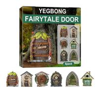 Hailerio Porta e fate del giardino, Porta del giardino e fate, Accessori da e per esterni, porte per nani da, accessori per la decorazione 'esterno per la cameretta dei bambini