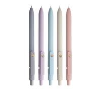 Hailerio Set Di Penne A Gel | Penne A Scrittura Con Punta Fine - Set Da 5 Penne A Con Punta Fine A Asciugatura Rapida Per Scrittura Ideali Per Appunti Journaling Scuola Uomini Donne