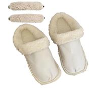 Hailerio Solette,Solette in Pile con - Morbide e Calde Unisex per Camminare all'Aperto | Comfort Piede Freddo Casa Clima Freddo