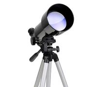 HAILM Deep Space Telescopi 400Mm Lunghezza Focale 70Mm Apertura Facile Montare E Da Usare, Viaggio Scope Per Pianeti Lunari E Stargazing, Ideale Per Bambini E Principianti Adulti, Nero