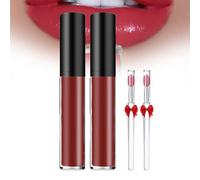 Hailnrothwad Lipstick, Hailnrothwad Lip Gloss, Brillo De Labios En Crema De 12 Colores, 12 Colors Cream Texture Lipstick, Waterproof, Non-stick to Cup (09#)