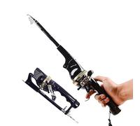 Hailnrothwad Rod, 2025 New Foldable Fishing Rod, Rod and Wheel Integrated, Mini Deep Sea Fishing Rod, Integrated Long DistanceS (1pc)