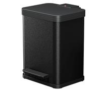 Hailo 0622 - 260 Öko Duo Plus 22 Raccolta differenziata 2 x 11 Litri lamiera d' Acciaio Nero