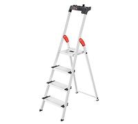Hailo 8040-401 - Xxl 150 kg di capacità di alluminio di lusso fasi di comfort (4 gradini)
