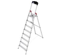HAILO Scala alluminio 8 gradini Domestica h 345 cm - 8160-801 - L60