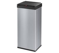 Hailo Big-Box Swingn0860-221 - Ampia pattumiera 52L, argento