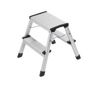 Hailo Scaletta pieghevole L90 4442-701 - 2x2 gradini, Alluminio, 40 cm