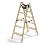 HAILO MASTER H80 SCALA DOPPIA IN LEGNO 2X5 GRADINI MOD. 8768501 EAN 400712624473