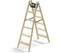 HAILO MASTER H80 SCALA DOPPIA IN LEGNO 2X6 GRADINI MOD. 8768601 EAN 400712624474