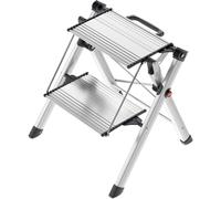 Hailo Scaletta a 2 Gradini Mini Comfort 45 cm Alluminio 4310-100