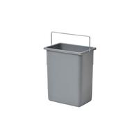Hailo Pattumiera di Ricambio, 8,5 l, 1094089, Colore Grigio, con Manico