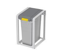 Hailo Profiline Öko XL grey Base unit Pattumiera a pedale