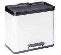 Hailo Secchio a Pedale Cestino Rifiuti 3 x 9 L Spazzatura Recycling Dei Eco Bio