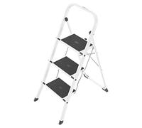 HAILO SELEKTA K40 4397200 BASICLINE - Scala pieghevole a 3 gradini in acciaio