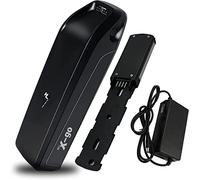 Hailong Batteria per Bici Elettrica da 48V 10Ah 4 Pin Batteria per Bici Elettrica Batteria al Litio Impermeabile per 750W 500W 250W Motore Elettrico per Bici