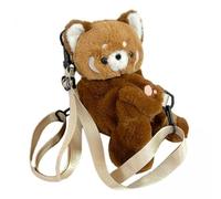 Hailong Ming 3x Zaino a Forma di Peluche, Borsa Creativa a Tracolla per Zaino Da Donna