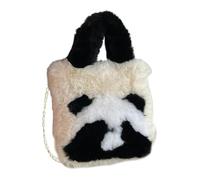 Hailong Ming Borsa a Mano, Casual, Morbida Borsa a Tracolla per Lavoro, Appuntamenti E Shopping, Bianco