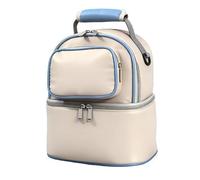 Hailong Ming Borsa per Latte Termica e Zaino Fasciatoio Isolato - in Tessuto Oxford - borsa per ciuccio, Blu, Blu