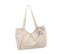 Hailong Ming Borsa Tote, Borsa a Tracolla Pratica E Semplice per L'uso Quotidiano, Ideale per Lavora in Ufficio E per è Sempre in Movimento, Bianco