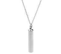 Hailong Ming Collana con Ciondolo in Argento Come Dono per Le Ceneri del Defunto - Argento