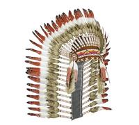 Hailong Ming Copricapo Indiano, Costume Indiano per Feste, Spettacoli E Carnevale.